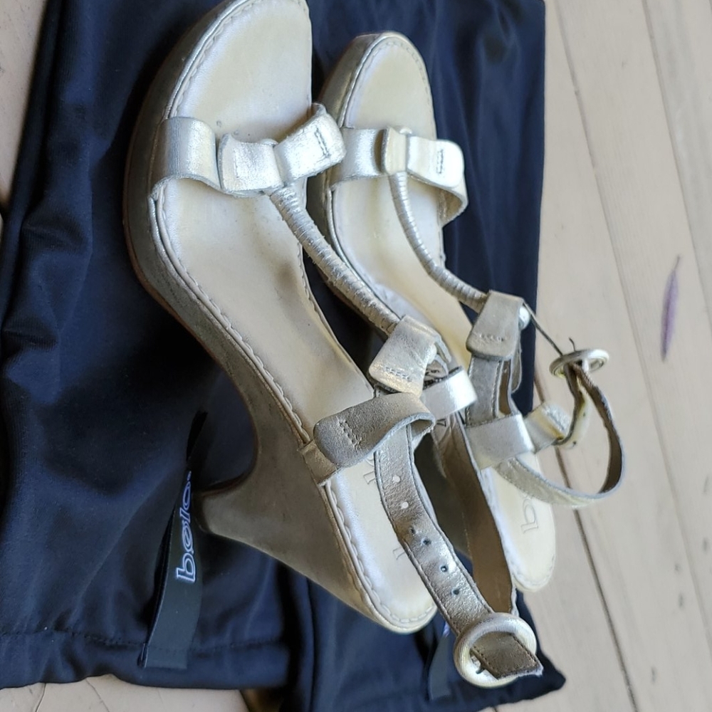 Bolo Acala gold sandals /heels